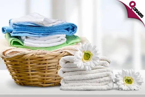 For QR50 Get Clean & Dry Clothes with Laundry Services from Pink Box Laundry - Clothes Picked & Delivered to your Doorstep for FREE! (QR100 Value)